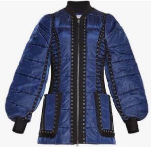 Herve Leger Rys Puffer Jacket/Coat by Max Azria